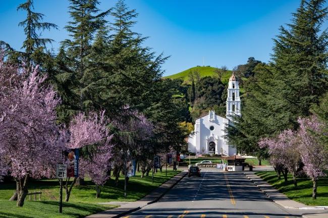 Saint Marys College of California chapel entrance